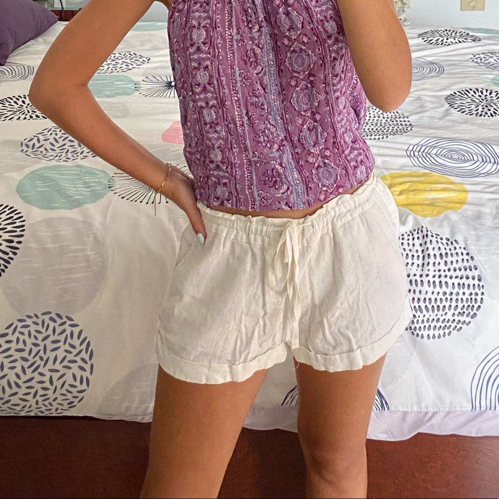Knot Front Shorts